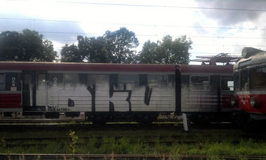 Graffiti Train - Photo by DKVCREW - dkv
