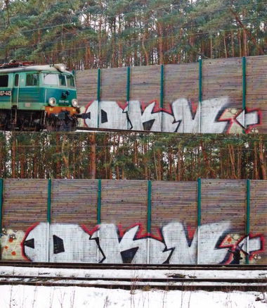 Graffiti Bombing - Photo by DKVCREW - DKV