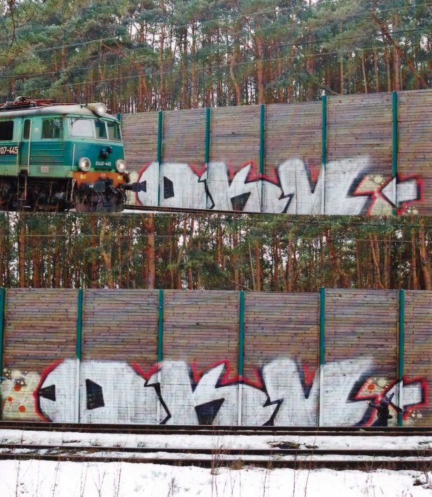 Graffiti Bombing - Photo by DKVCREW - DKV