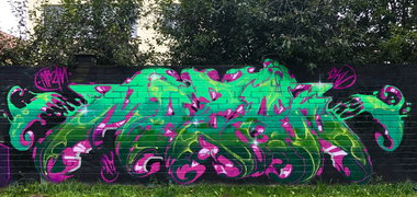 Graffiti Wall - Photo by DKVCREW - DKV, TSC (2017)