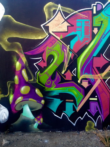 Graffiti Wall - Photo by DKVCREW