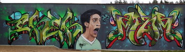 Graffiti Wall - Photo by DKVCREW - DKV