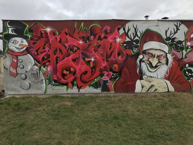 Graffiti Wall - Photo by DKVCREW - MAZIM, DKV (2017)