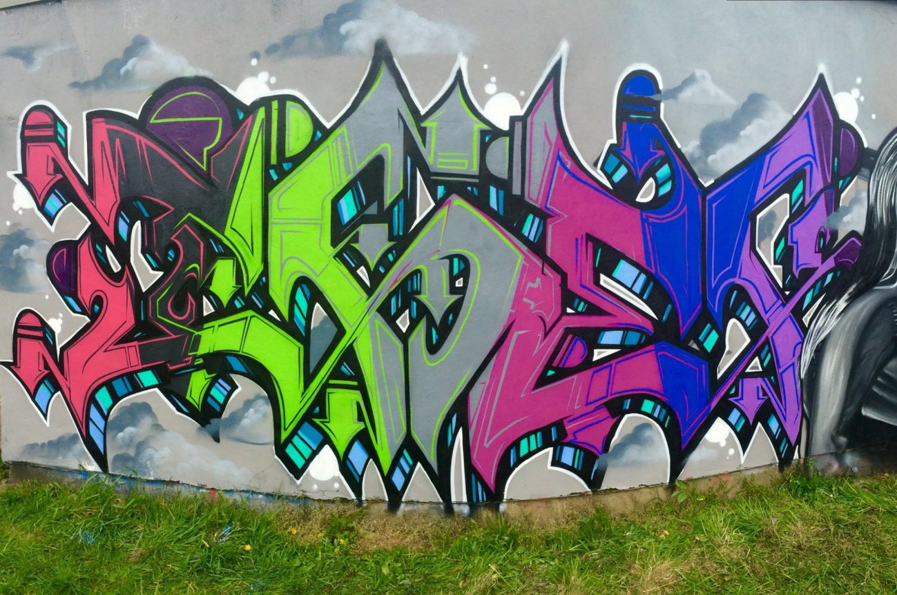 Graffiti Wall - Photo by DKVCREW - DKV