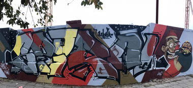 Graffiti Wall - Photo by DKVCREW - DKV, TSC (2018)
