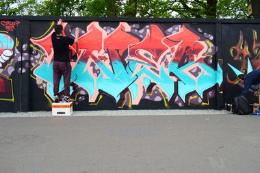 Graffiti Wall - Photo by DKVCREW - DKV, TSC, INEK