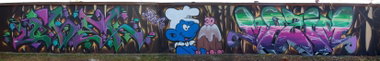 Graffiti Wall - Photo by DKVCREW - DKV, DJ, CREON