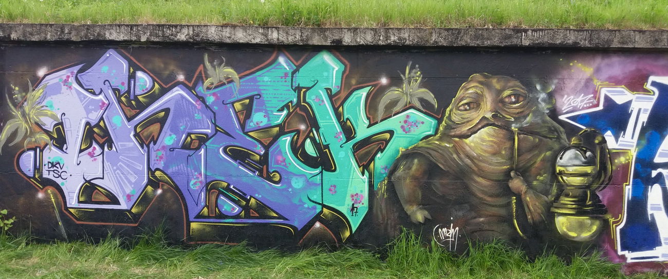 Graffiti Wall - Photo by DKVCREW (2017)