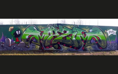 Graffiti Wall - Photo by DKVCREW