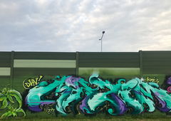 Graffiti Wall - Photo by DKVCREW - DKV, TSC (2017)