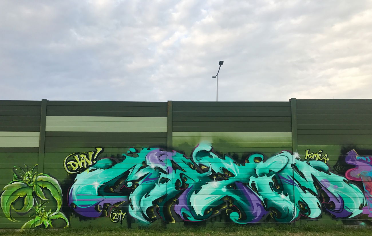 Graffiti Wall - Photo by DKVCREW - DKV, TSC (2017)