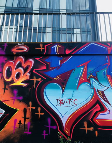 Graffiti Wall - Photo by DKVCREW - DKV, TSC (2018)