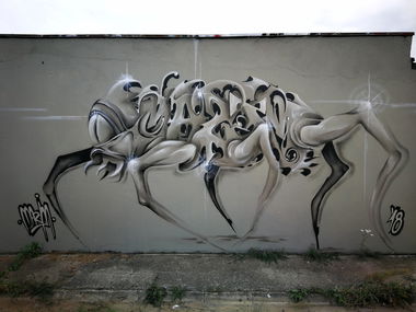 Graffiti Wall - Photo by DKVCREW - MAZIM, DKV (2018)