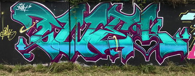 Graffiti Wall - Photo by DKVCREW - DKV, TSC (2017)
