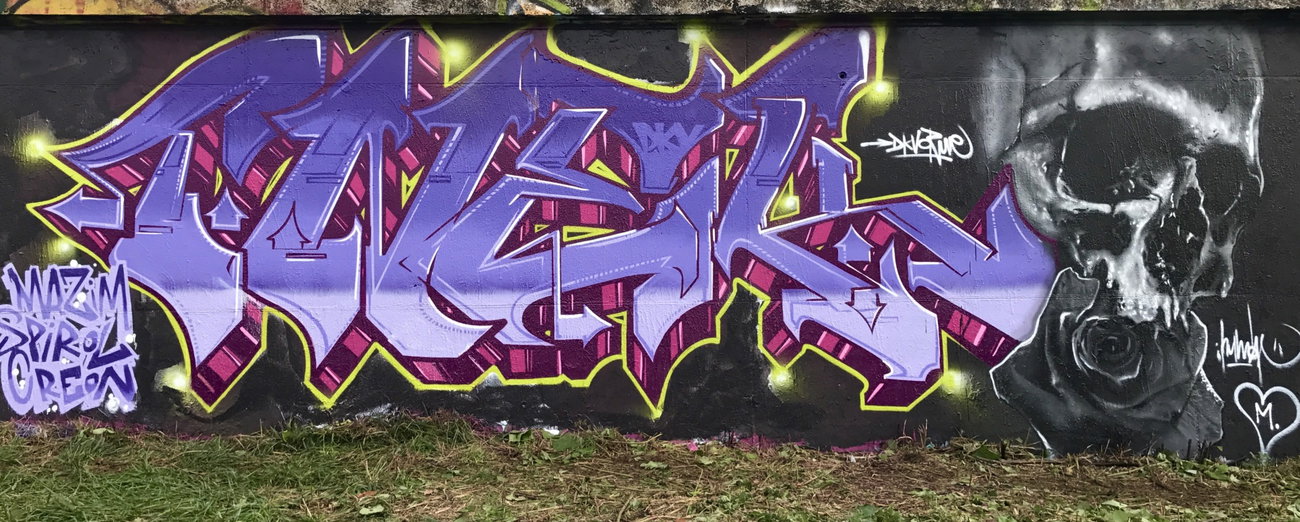 Graffiti Wall - Photo by DKVCREW - DKV, TSC (2017)
