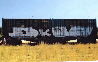 Graffiti Train - Photo by DKVCREW - DKV