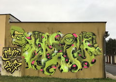 Graffiti Wall - Photo by DKVCREW - MAZIM, DKV (2017)