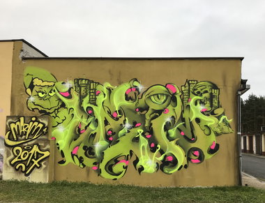 Graffiti Wall - Photo by DKVCREW - MAZIM, DKV (2017)