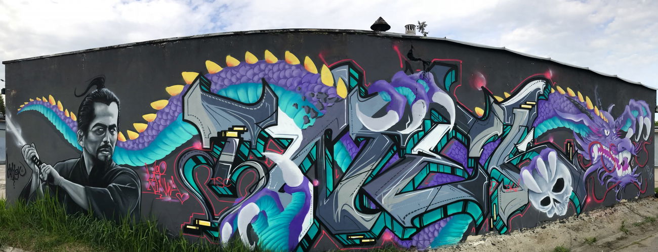 Graffiti Wall - Photo by DKVCREW - DKV, TSC (2018)