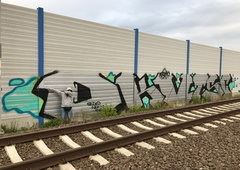 Graffiti Wall - Photo by DKVCREW - DKV, TSC (2018)