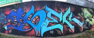 Graffiti Wall - Photo by DKVCREW - DKV