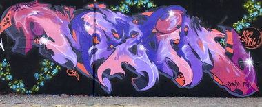 Graffiti Wall - Photo by DKVCREW - DKV, TSC (2017)