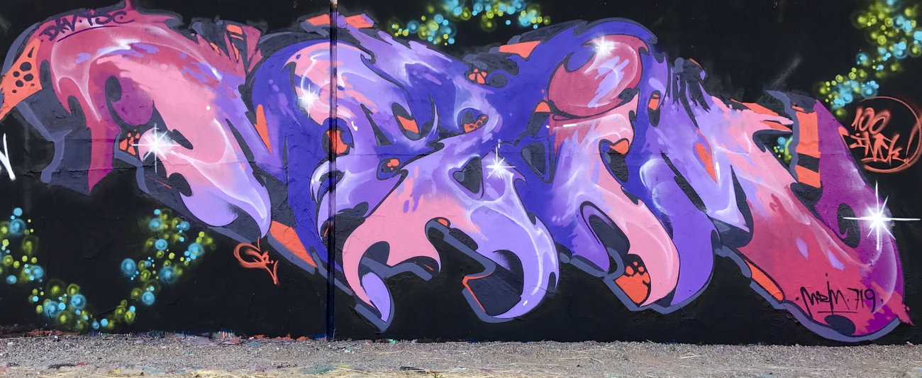 Graffiti Wall - Photo by DKVCREW - DKV, TSC (2017)