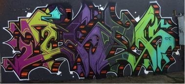 Graffiti Wall - Photo by DKVCREW