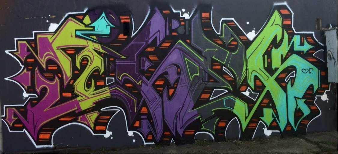 Graffiti Wall - Photo by DKVCREW
