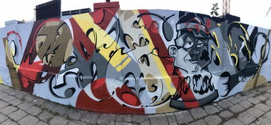 Graffiti Wall - Photo by DKVCREW - DKV, TSC (2018)