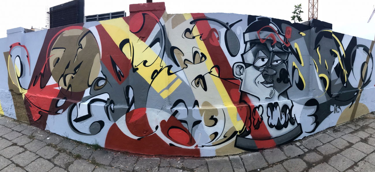 Graffiti Wall - Photo by DKVCREW - DKV, TSC (2018)