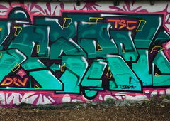 Graffiti Wall - Photo by DKVCREW - SPIROL, MAZIM, INEK