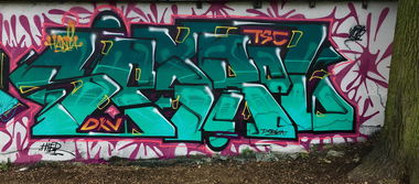 Graffiti Wall - Photo by DKVCREW - SPIROL, MAZIM, INEK