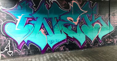 Graffiti Wall - Photo by DKVCREW - DKV, TSC, INEK (2019)
