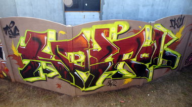 Graffiti Wall - Photo by DKVCREW - DKV, TSC (2018)