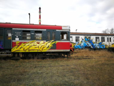 Graffiti Train - Photo by DKVCREW - MAZIM, TSC, DKV (2019)