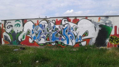 Graffiti Wall - Photo by DKVCREW