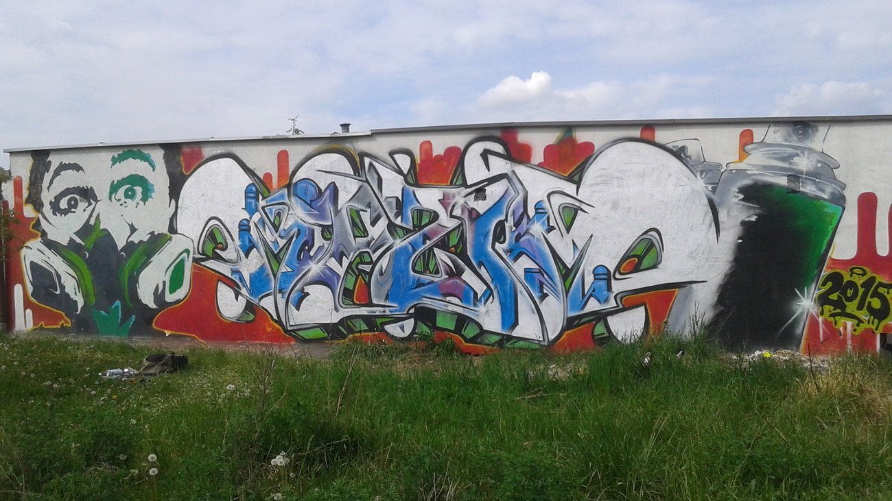 Graffiti Wall - Photo by DKVCREW
