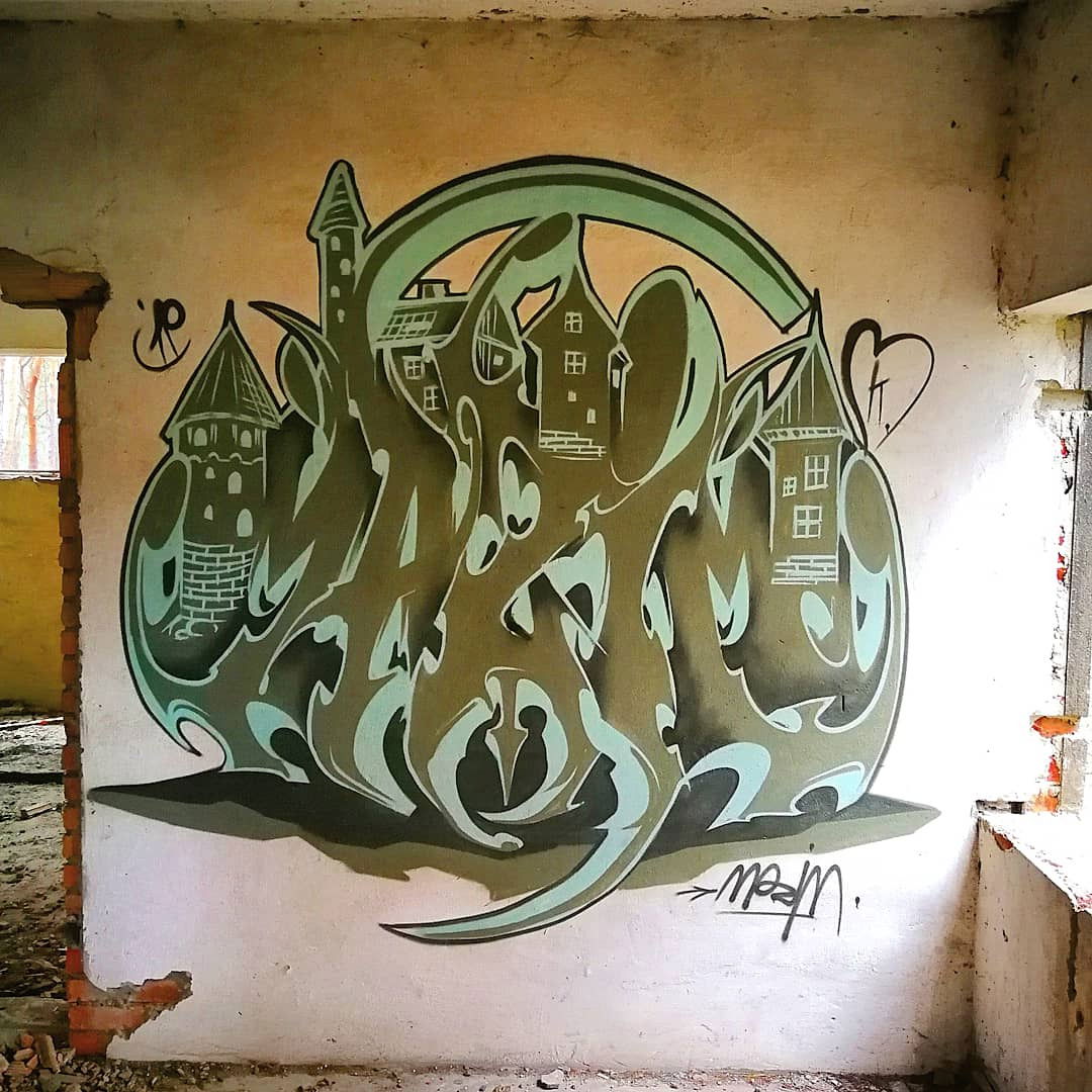 Graffiti Wall - Photo by DKVCREW - DKV, TSC, MAZIM (2019)