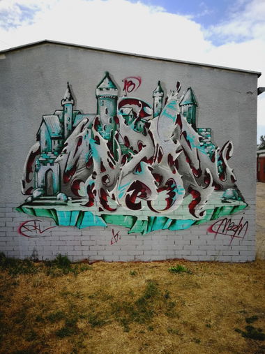 Graffiti Wall - Photo by DKVCREW - DKV, TSC, MAZIM (2018)