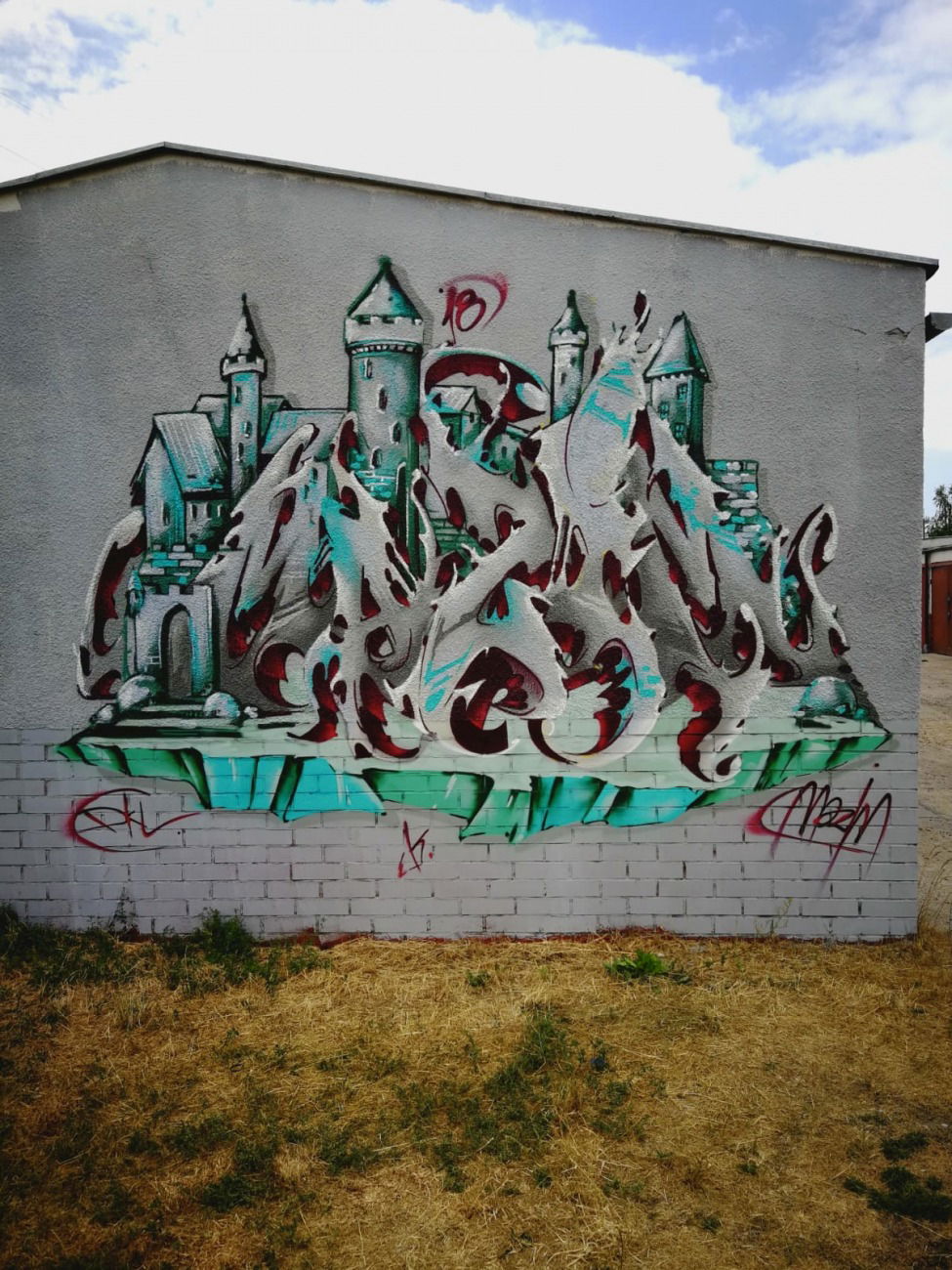 Graffiti Wall - Photo by DKVCREW - DKV, TSC, MAZIM (2018)