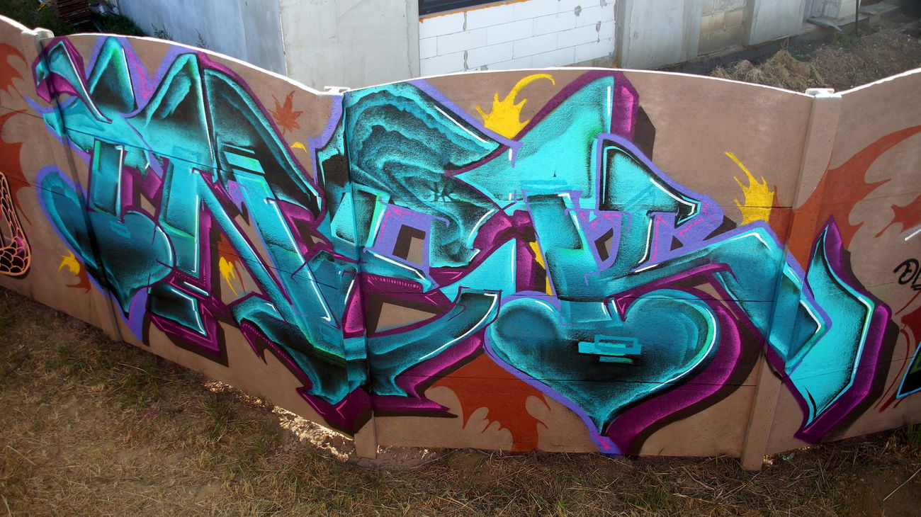 Graffiti Wall - Photo by DKVCREW - DKV, TSC (2018)