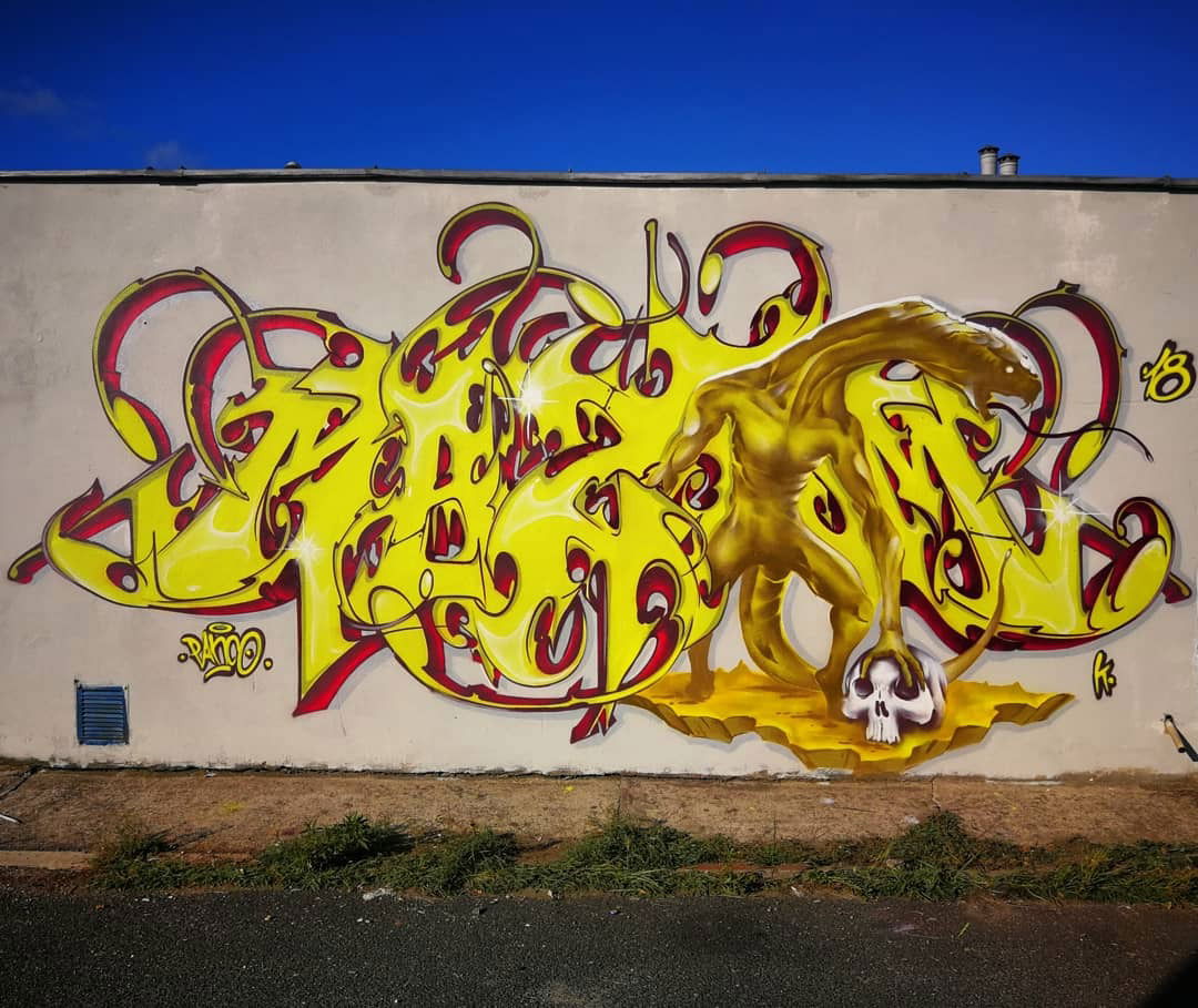 Graffiti Wall - Photo by DKVCREW - DKV, mazim (2018)