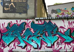 Graffiti Wall - Photo by DKVCREW - DKV, TSC, INEK (2018)