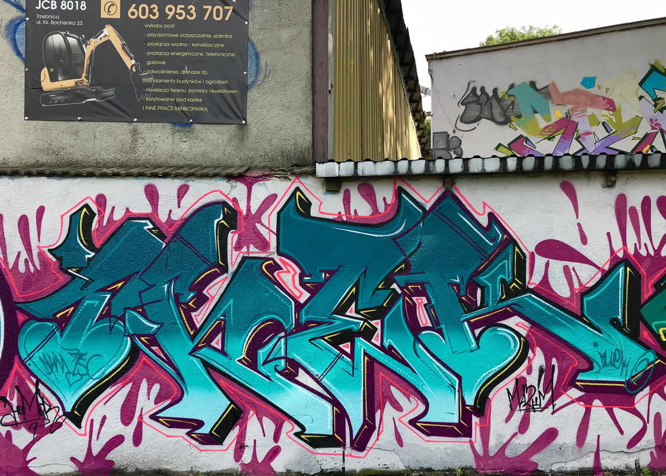 Graffiti Wall - Photo by DKVCREW - DKV, TSC, INEK (2018)