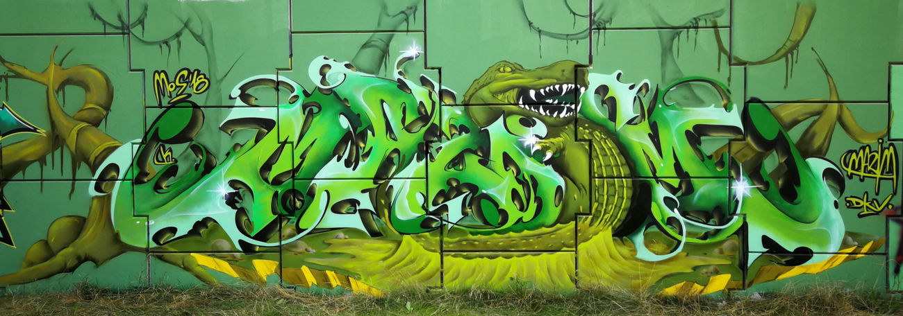Graffiti Wall - Photo by DKVCREW - DKV, TSC (2018)