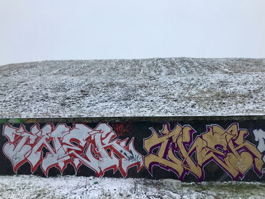 Graffiti Wall - Photo by DKVCREW - DKV, TSC, INEK (2019)