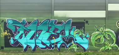 Graffiti Wall - Photo by DKVCREW - DKV, TSC (2017)
