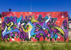 Graffiti Wall - Photo by DKVCREW - DKV, MAZIM, INEK