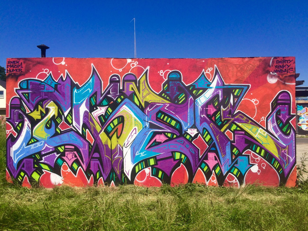 Graffiti Wall - Photo by DKVCREW - DKV, MAZIM, INEK